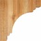 Ekena Millwork Pescadero Rough Sawn Corbel, Western Red Cedar, 6"W x 12"D x 12"H COR06X12X12PEC00RWR - alternate 3